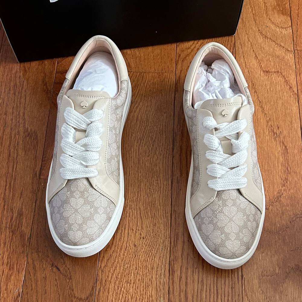 Kate Spade Beige Women's Sneakers brand new size 8.5